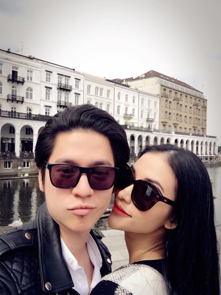 Chân dung ông xã điển trai, lịch lãm như soái ca của Mai Hồ Chân dung ông xã điển trai, lịch lãm như soái ca của Mai Hồ